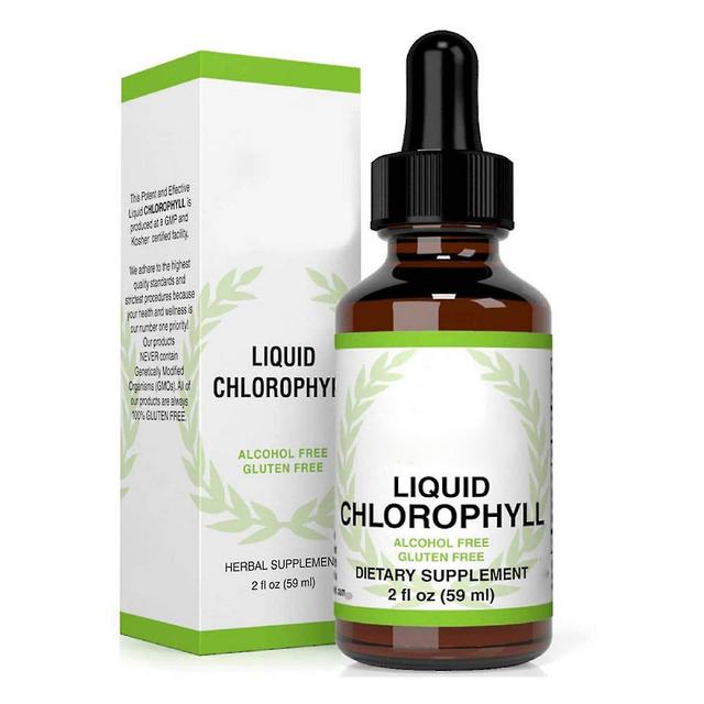 Chlorophyll Liquid Drops Weight Management Support Herbal Toni C Drink [hy] Green on Productcaster.