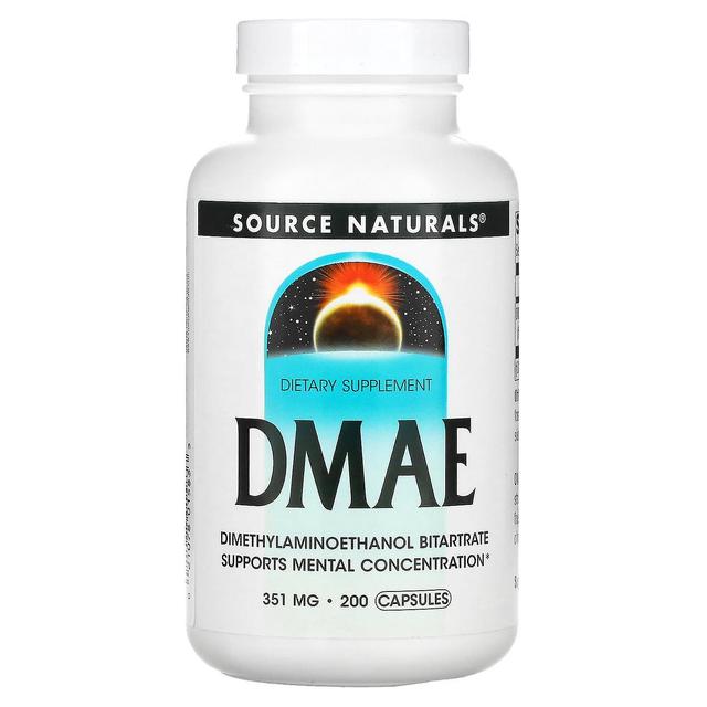 Source Naturals, DMAE, 351 mg, 200 Kapseln on Productcaster.