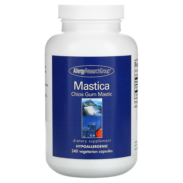 Allergy Research Group Grupo de Investigación en Alergias, Mastica, Goma Masilla de Chios, 240 cápsulas vegetarianas on Productcaster.