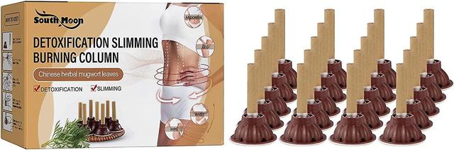 Gogerstar Moxibustion Sammeln Energie &Entgiftung Abnehmen Brennende Säule Moxibustion Sticks, 20pcs / box on Productcaster.