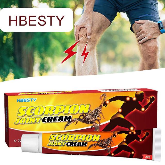 1/2pcs Unisex Scorpion Cream Relaxing Meridians And Activating Collaterals Health Care Cream Tendon Sheath And Muscle Relaxing Massage Ointment 1Pc on Productcaster.