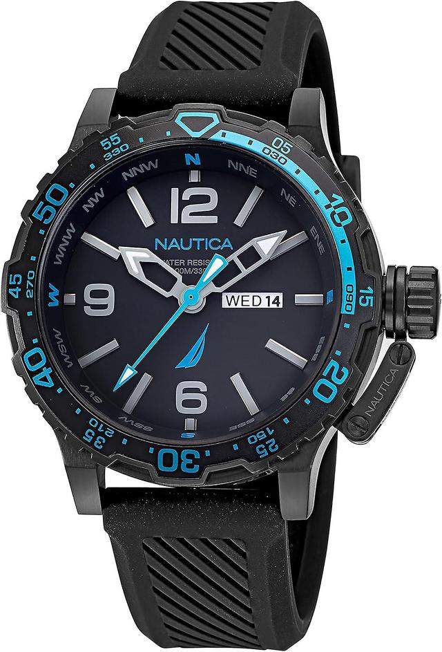 Nautica Men's Watch NAPGLF116 Black on Productcaster.