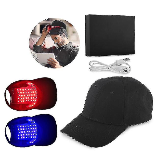 Ready To Ship 650nm 630nm 470nn Laser Hair Growth Cap Laser Therapy Cap For Hair Growth -gt on Productcaster.