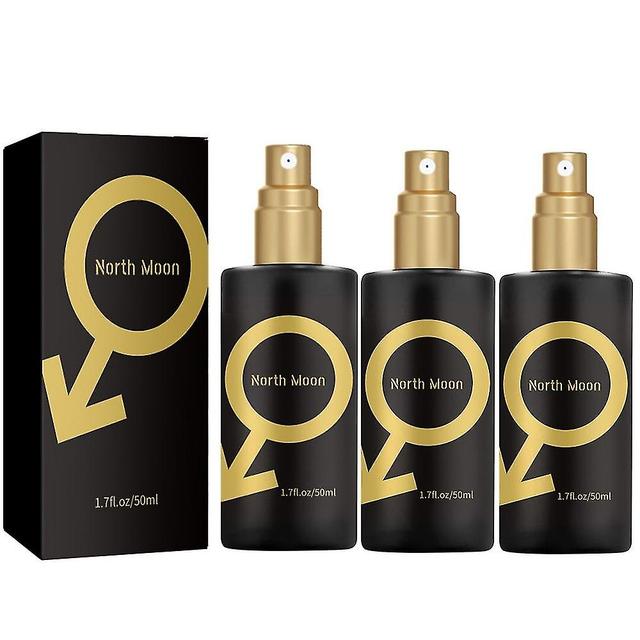 3pcs Aphrodisiac Golden Lure Her Pheromone Perfume Spray For Men To Attract Women TA on Productcaster.