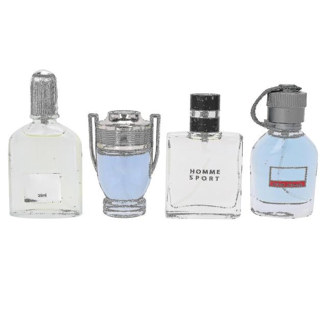 4pcs 25ml Men Perfume Long Lasting Natural Fragrance Male Spray Set Gift_Apr on Productcaster.