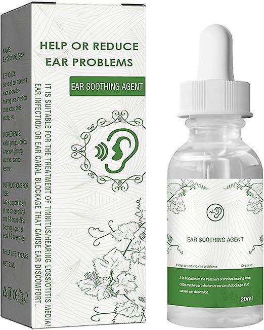 Swhyv Gocce di erbe biologiche naturali Gocce di erbe biologiche Sollievo dall'acufene Gocce per le orecchie del nuotatore Lenitivo dell'orecchio M... on Productcaster.