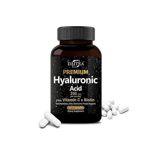 Vorallme Hyaluronic Acid Supplement, 250 Mg with Biotin and Vitamin C-3-in-1, Skin Hydration, Joint Lubrication, Hair and Eye Health 30 count-1 bottle on Productcaster.