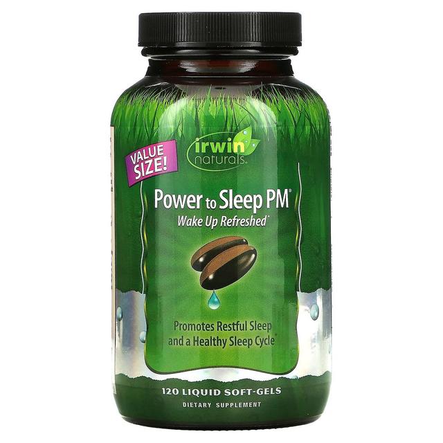 Irwin Naturals, Power to Sleep PM, 120 Liquid Soft-Gels on Productcaster.