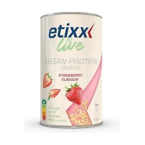 Etixx Vegan live vegan protein shake strawberry 548 g on Productcaster.