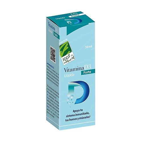 100% Natural Flydende vitamin D3 forte 30 ml on Productcaster.