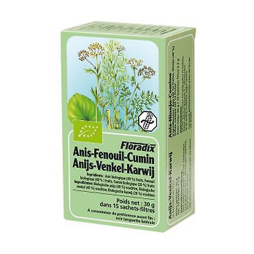 Salus Anis-Fennel-Cumin Herbal Tea 15 infusion bags on Productcaster.