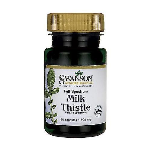 Full Spectrum Milk Thistle, 500mg 30 Capsules on Productcaster.