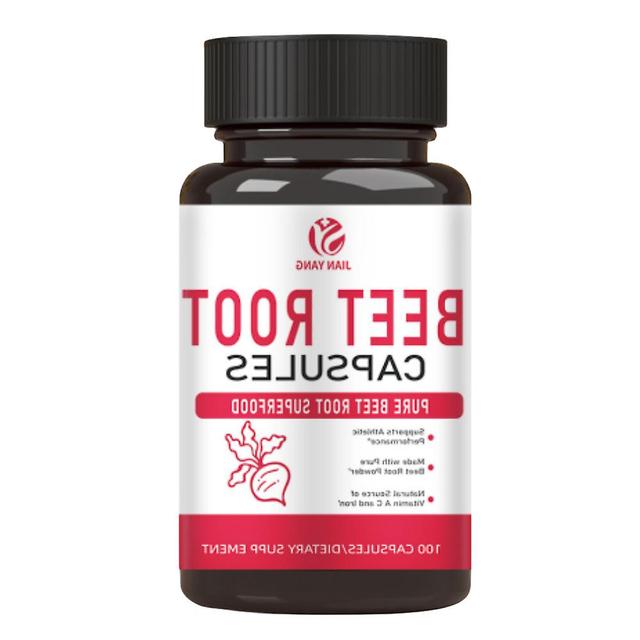 Beetroot Capsules Sports Health Supplement Improves Heart Health Blood Pressure Brain Function Energy Health Food 1pc on Productcaster.