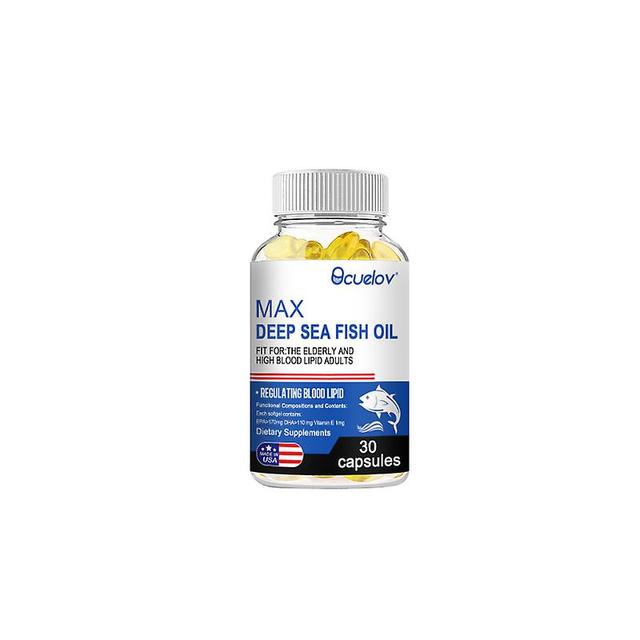 Vorallme Bcuelov Max Deep-sea Fish Oil (120 Capsules)-regulate Blood Lipids, Protect Cardiovascular Health, Suitable For The Whole Family 30pcs A B... on Productcaster.