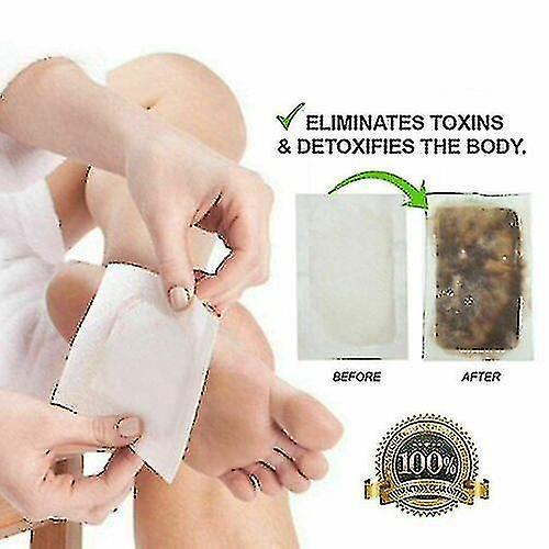 10-50pcs Kinoki Detox Foot Patches Pads Body Toxins Feet Slimming Cleansing Herbal 20pcs on Productcaster.