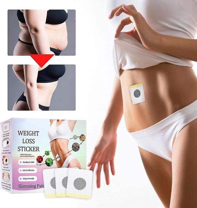 Wsqc Patch minceur détox parfait, remède ancien efficace Healthy Detox Slimming Belly Pellet, autocollant nombril d’armoise, granulés amincissants ... on Productcaster.