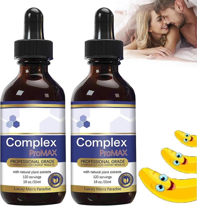 Complex Pro Max Drops für Männer, Men's Paradise Potent Drops Max, Secret Drops für Männer, Secret Happy Drops für Männer, Big Man Drops 2pcs on Productcaster.