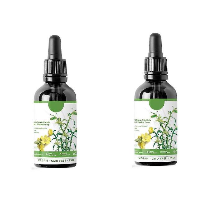 1-3pcs Dendrobium Mullein Extract Lung Cleanse Respiratory Herbal Drops Free Shipping 2PCS on Productcaster.