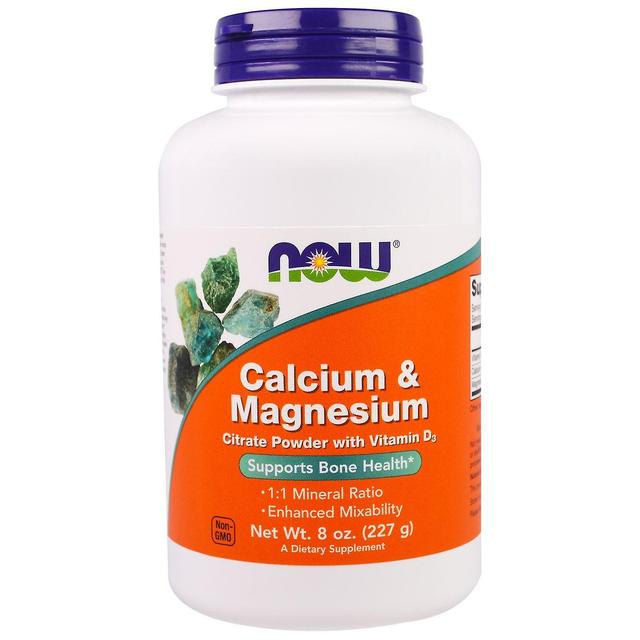 NOW Foods Nu Foods, Kalcium & Magnesium, 8 oz (227 g) on Productcaster.