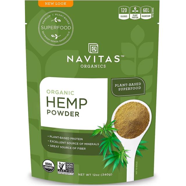 Navitas Organics, Økologisk hampepulver, 340 g on Productcaster.