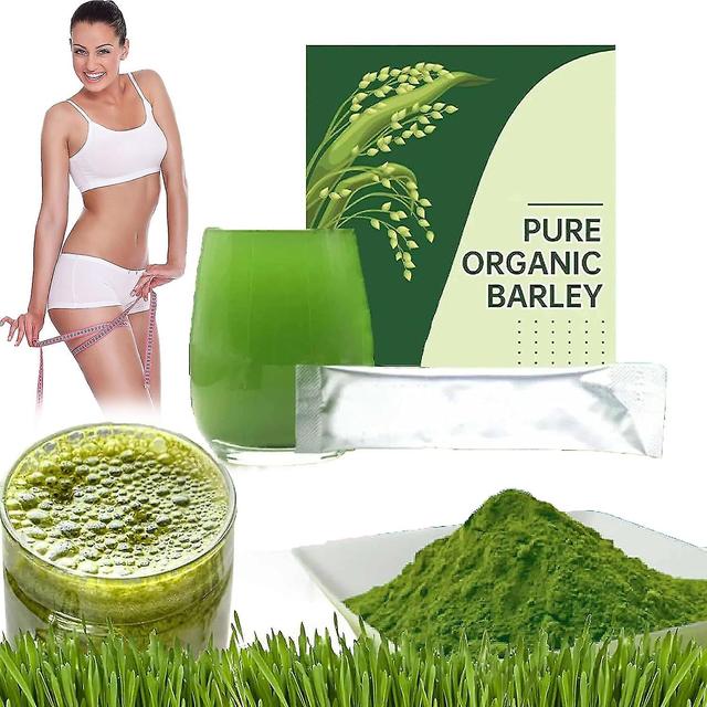 Naveta Barley Grass Powder 100% czysty i organiczny, organiczny proszek z trawy jęczmiennej na wagę, szybkie wyniki w ciągu 2 tygodni 1 Pudełko on Productcaster.