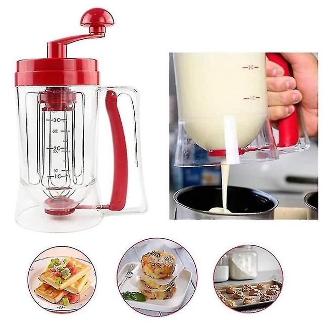 Pancake Machine Cream Separator Batter Flour Paste Dispenser Handheld on Productcaster.