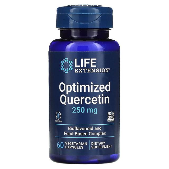 Life Extension, Optimized Quercetin, 250 mg, 60 Vegetarian Capsules on Productcaster.