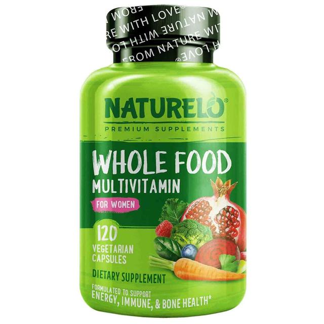 NATURELO, Whole Food Multivitamin for Women, 120 Vegetarian Capsules on Productcaster.