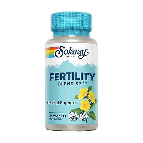 Solaray Fertility Blend 100 vegetable capsules on Productcaster.