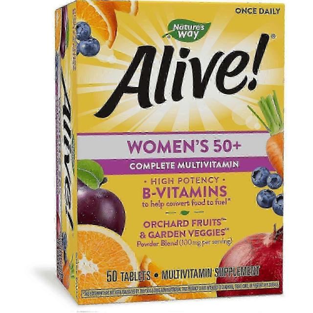 Nature's Way Die Natur lebt! 50+ komplettes Multivitaminpräparat für Frauen, 50 EA on Productcaster.