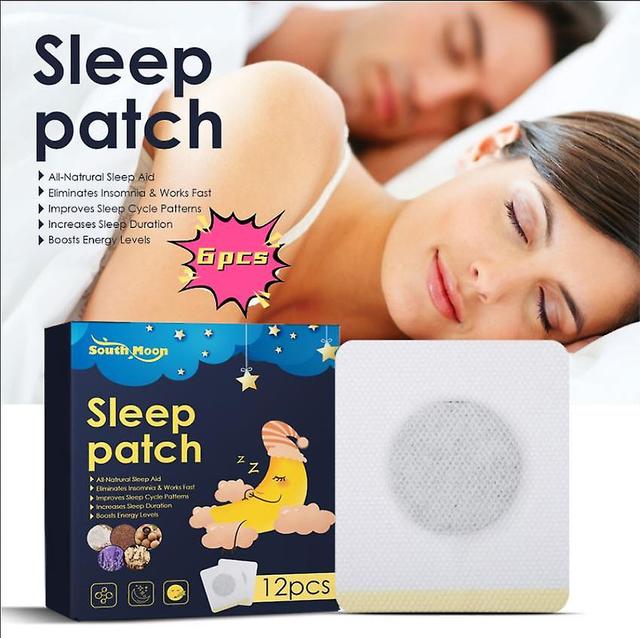 South Moon Sleep Patch Repair Dreams Care Sleep Navel Patch Poor Sleep Quality Plaster Acupoint Patch Vitamins & Supplementss1PCS) 6PCS on Productcaster.