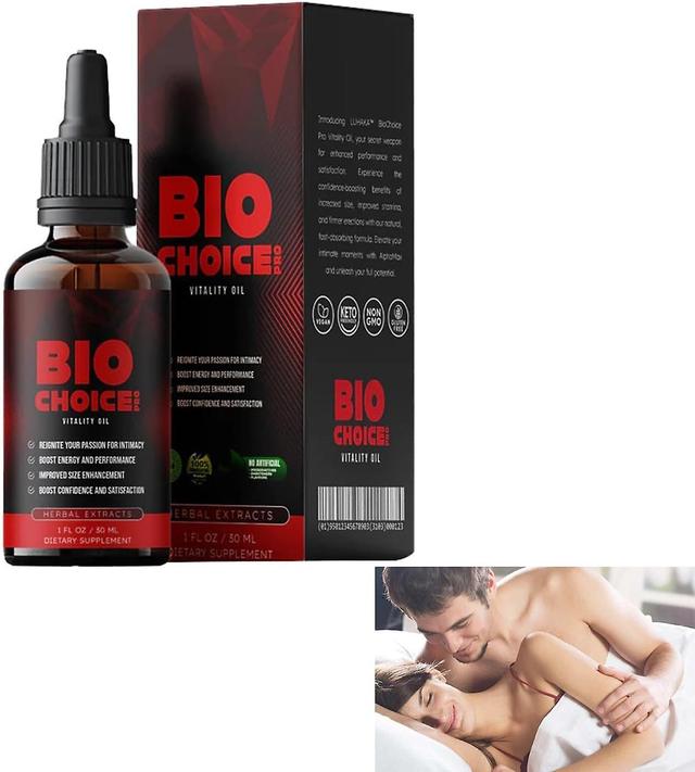 Antbaba Biochoice Pro Men Max Vitality Oil, Biochoice Pro Vitality Oil, 30ml 1 Pcs on Productcaster.