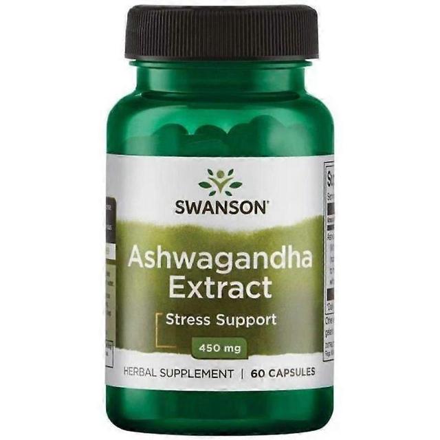 Swanson Ashwagandha Extract 450mg Capsules 60 on Productcaster.