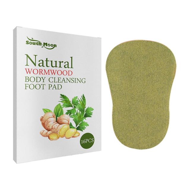 16pcs Foot Patch Natural Improve Immunity Ekstrakty roślinne Wormwood Body Detox Foot Pad For Travel Qinhai on Productcaster.