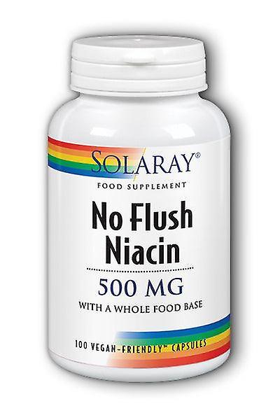 Solaray no flush niacín 500mg 100's on Productcaster.