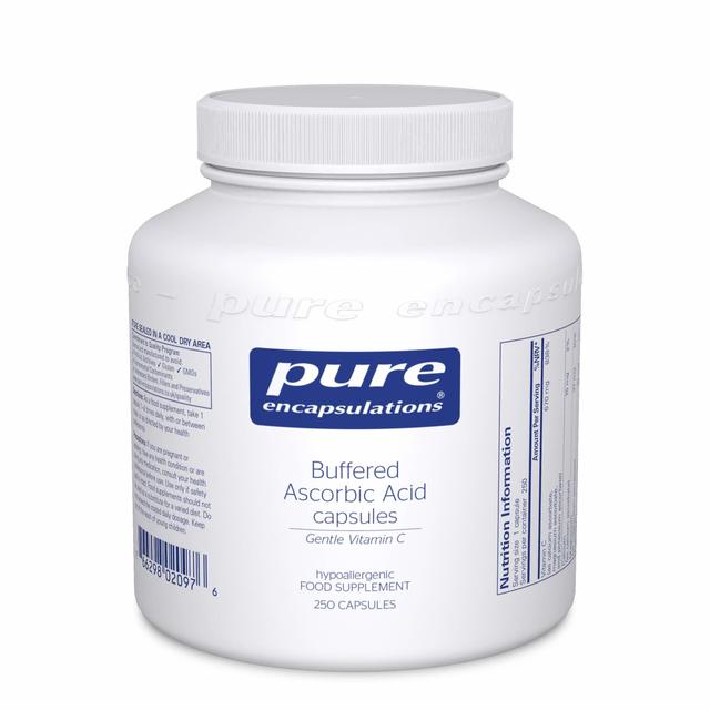 Pure Encapsulations Rena inkapslingar buffrad askorbinsyra 250-talet on Productcaster.