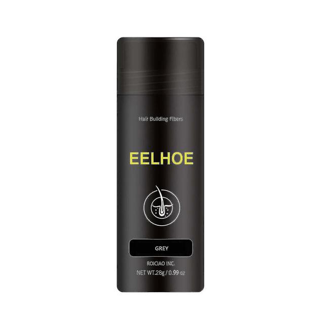 Eelhoe Hair Fiber Powder Dense Hair Top Filling Powder Hairline Sparse Cove Bx Harmaa on Productcaster.