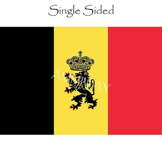 Ederfun Belgia Menandatangani Bendera Dan Spanduk Angkatan Udara Belgia Bendera Kustom Dicetak Poliester Satu Atau Dua Sisi Single Sided11 192 x 288cm on Productcaster.