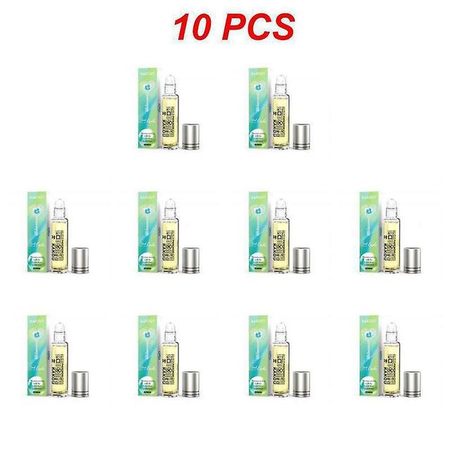 1~15pcs Pheromone Body Oil For Women 10ml Attracting Men Scent Roll-on Essential Oil Party Alluring Men Romance For Style A 10pcs on Productcaster.