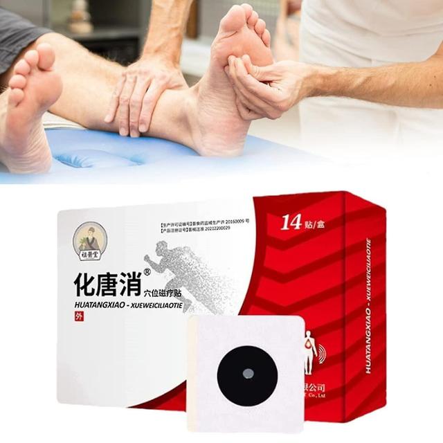 A Smile Hua Tang Xiao Acupoint Sticker, Herbal Diabetes Patch, Hua Tang Xiao, Huatangxiao Acupoint Pressure Stimulation 14pcs on Productcaster.