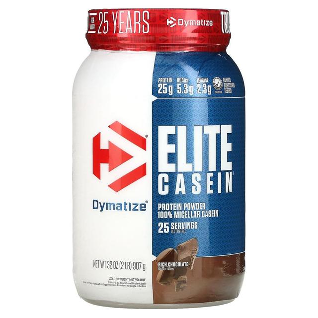 Dymatize, Caseína Elite, Chocolate Rico, 2 lbs (907 g) on Productcaster.