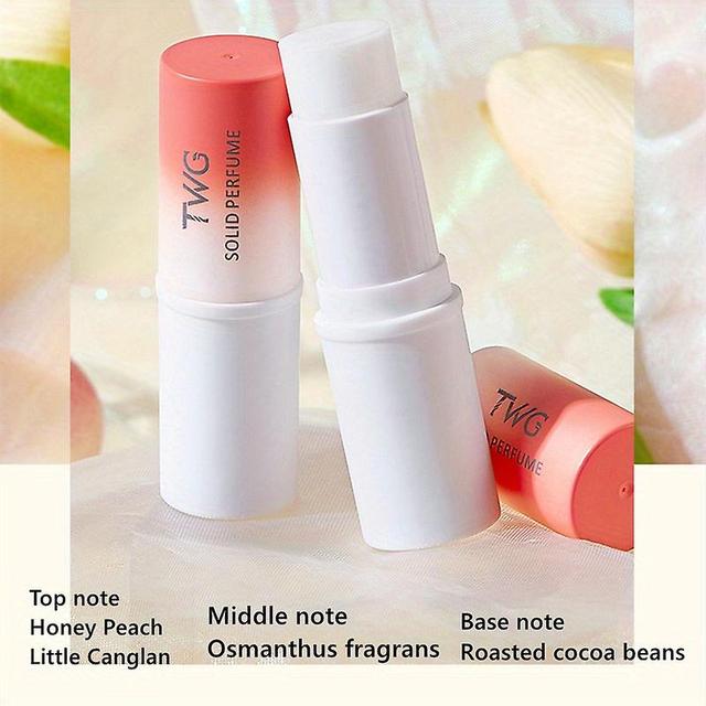 Long-lasting Solid Perfume Balm Sets - Cedar/jasmine Tea/white Peach Milk Cream/oolong Scent - Portable Pocket Balm For Women & Men Daily Use on Productcaster.