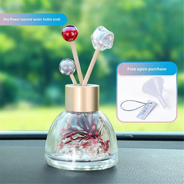 Cute Flower Aromatherapy Car Air Outlet Decoration Perfume Clip Dispenser Bottle Air Freshener Decor Auto Interior Accessories on Productcaster.