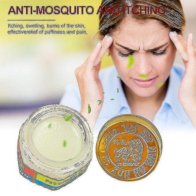 Olio rinfrescante alla menta Tiger Balm - Tratta il raffreddore, le vertigini, il mal di testa - Unguento antiprurito - Cerotto per la cura 1pcs P0... on Productcaster.