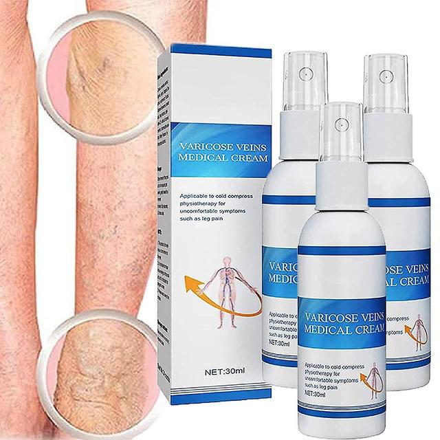 Varicose Veins Spray 30ml Soothing Spray For Varicose And Spider Veins Removal Improve Blood Circulation on Productcaster.