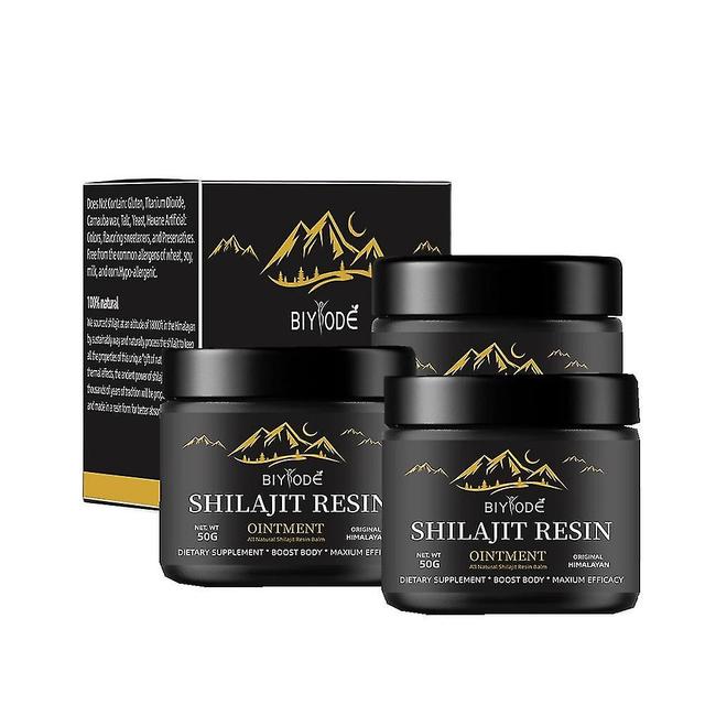 3x La résine himalayenne biologique pure Shilajit contient de l’acide fulvique et des oligo-éléments ioniques on Productcaster.