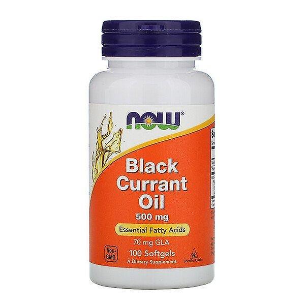 Now Foods, Black Currant Oil, 500 mg, 100 Softgels on Productcaster.