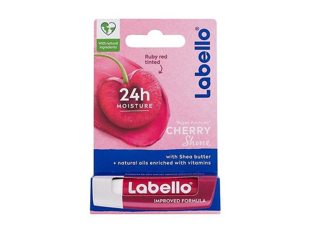 Labello - Cherry Shine 24h Nawilżający balsam do ust - Dla kobiet, 4.8 g on Productcaster.