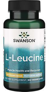 Swanson Ajipure L-Leucine 500 mg 60 Capsule on Productcaster.