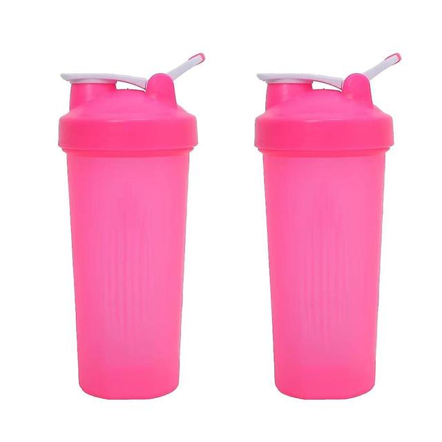 Shaker Bottle Perfect For Protein Shakes And Pre Workout, Pink on Productcaster.